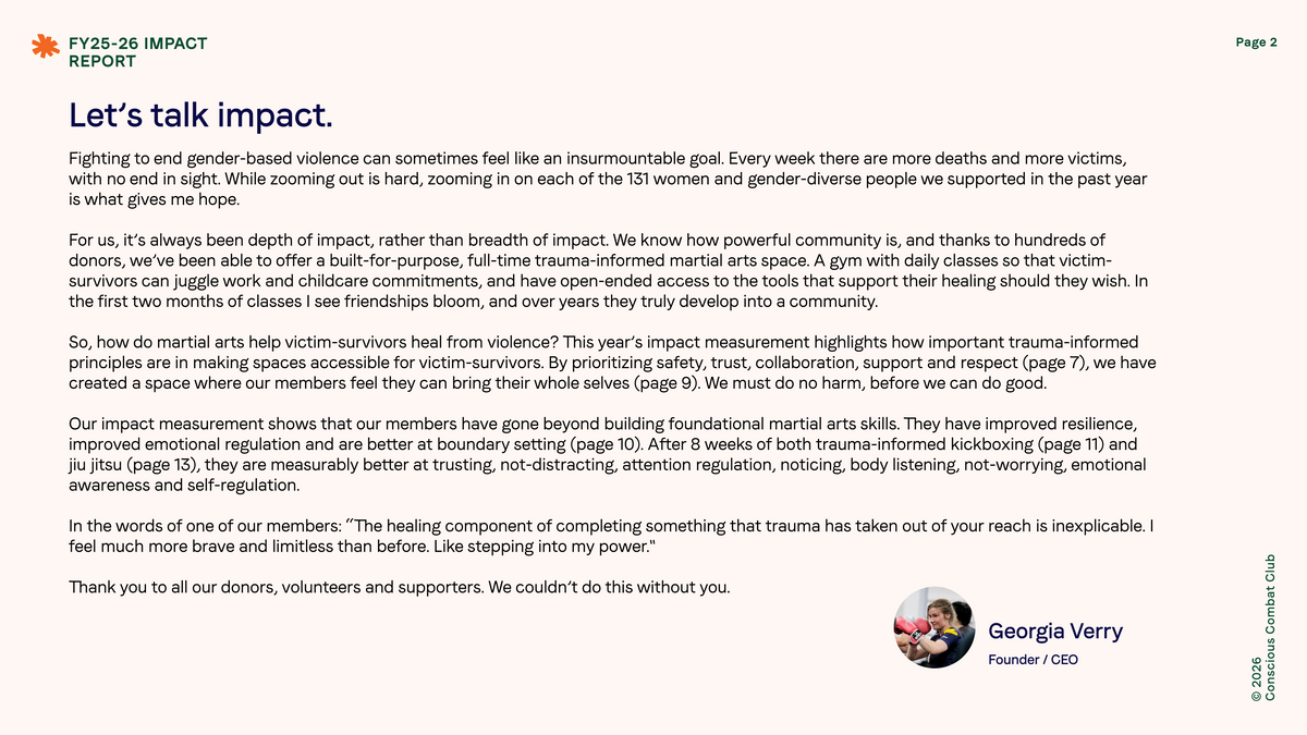 2026 Impact Report — page 2